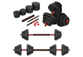 Halterset - verstelbare dumbbells - gewichten set - 40 kg