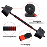 Verstelbare dumbbells - halterset - gewichten set - 30 kg