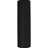 Fitness mat - Zwart - 180cm x 60cm x 1cm