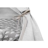 Wigwam tipi teepee tent - speeltent - 4 delig - 100% katoen - Mintgroen / stippen