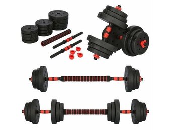 Halterset / Dumbbellset 20 kg verstelbaar