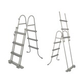 Bestway Power Steel zwembad 396 x 107 cm Rotan-look - complete set