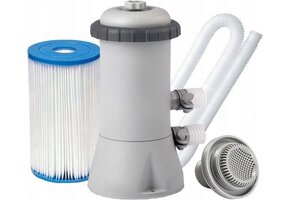 Zwembad filterpomp met filter & leidingen - 2700 liter per uur - Intex
