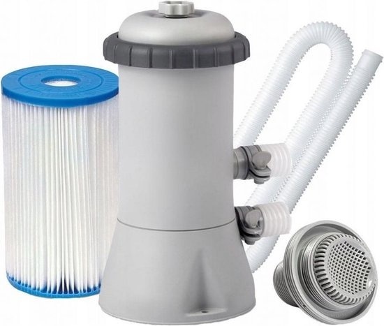 Zwembad filterpomp met filter & leidingen - 2700 liter per uur - Intex