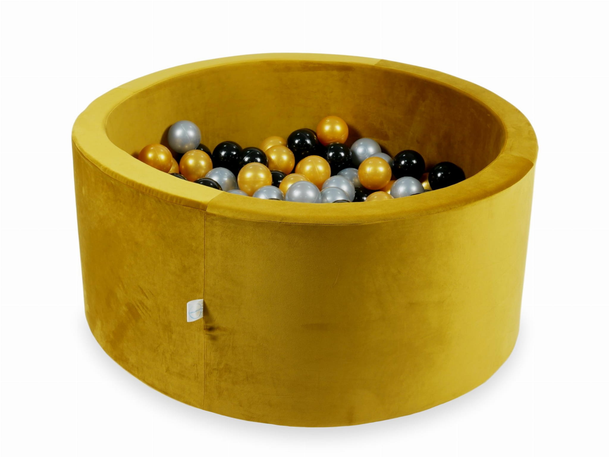 Ballenbak - 300 ballen - 90x40cm - goud, multicolour - rond
