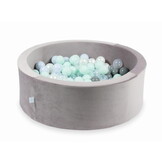 Ballenbak - 200 ballen - 90x30cm - lila, multicolour - rond