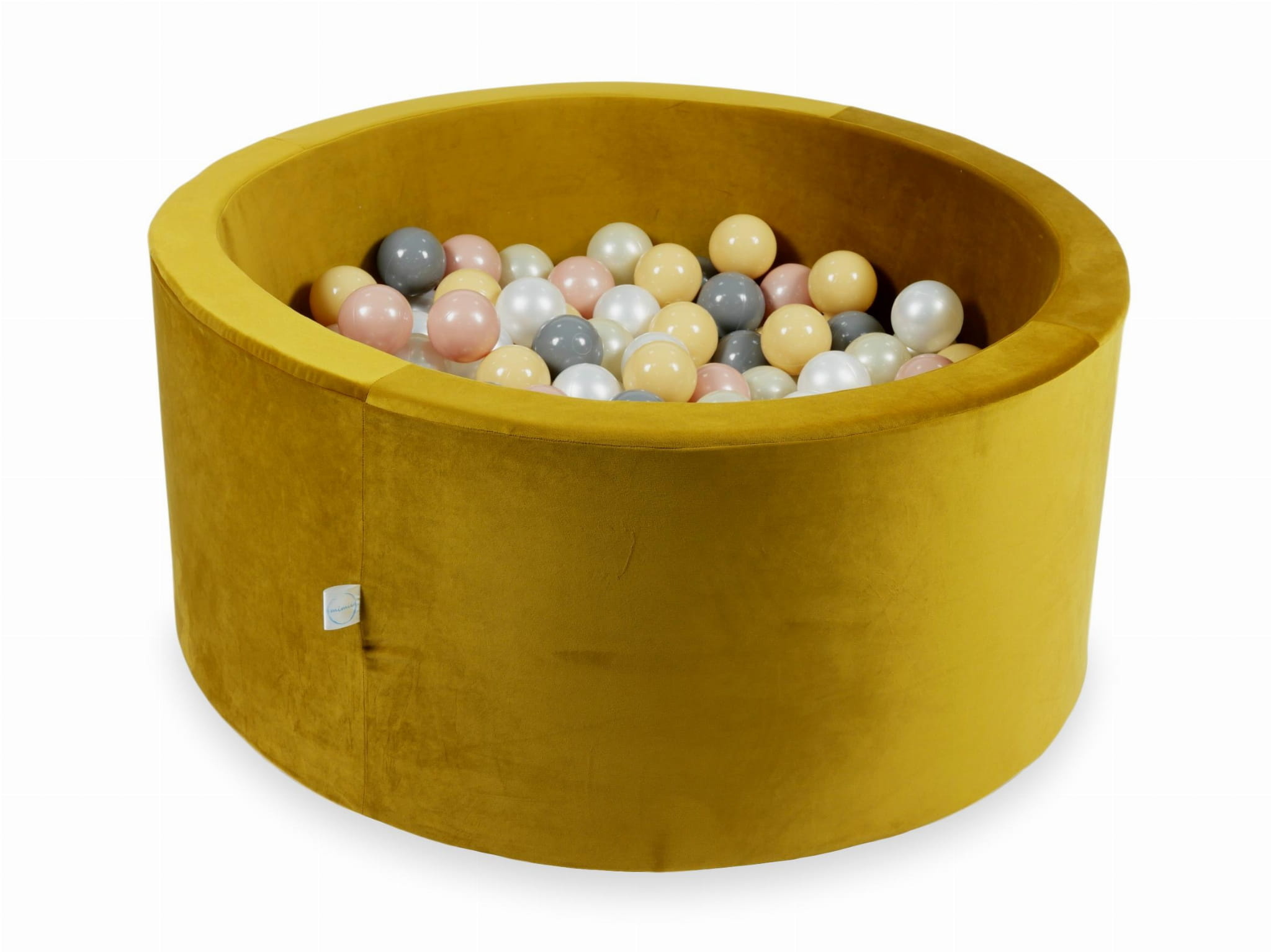 Ballenbak - goud, multicolour - rond -  300 ballen - 90x40cm