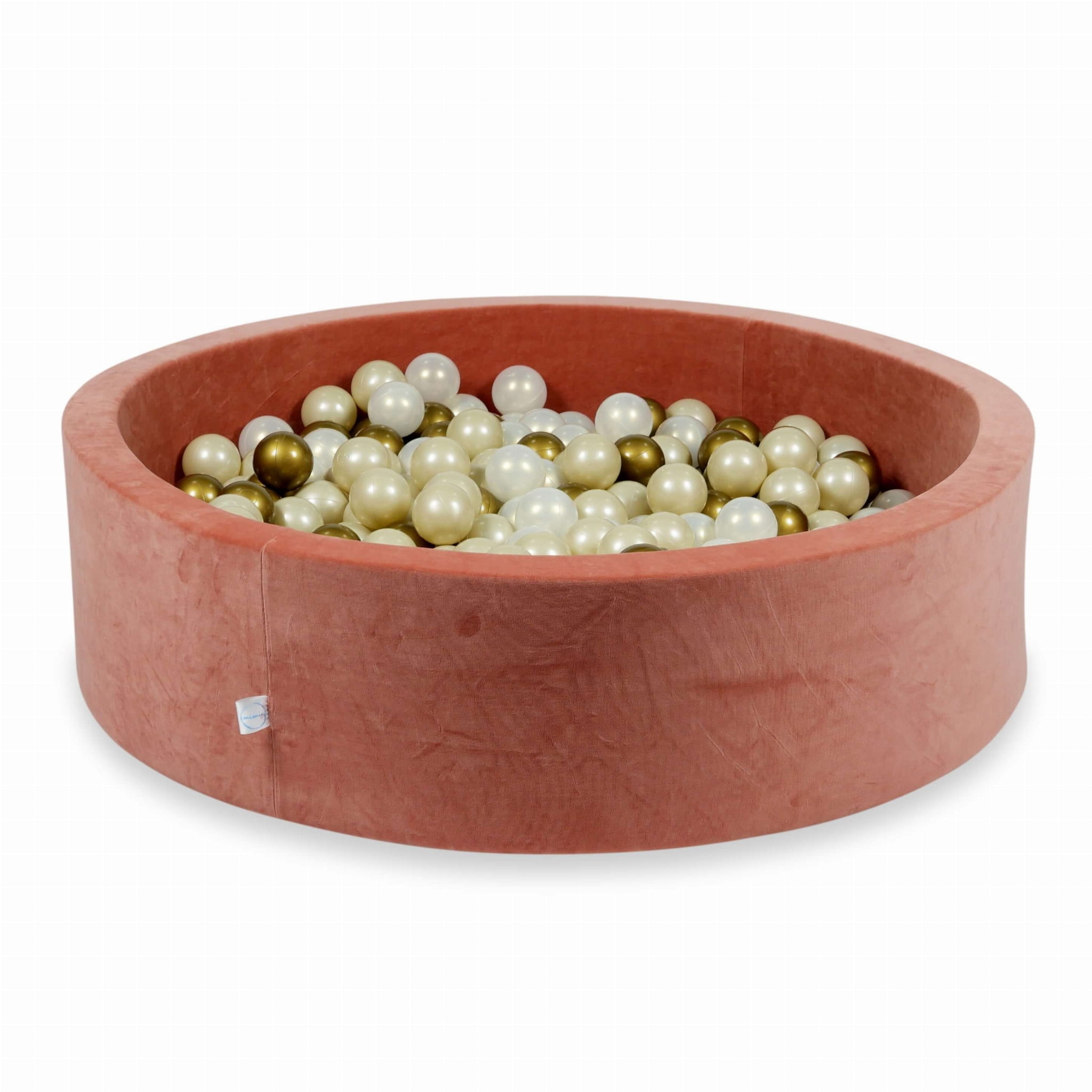 Ballenbak - 400 ballen - 110x30cm - terra, multicolour - rond