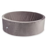 Ballenbak - 130x40 cm - rond - lila - zonder ballen