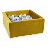 Ballenbak - 400 ballen - 90x90x40cm - vierkant - goud