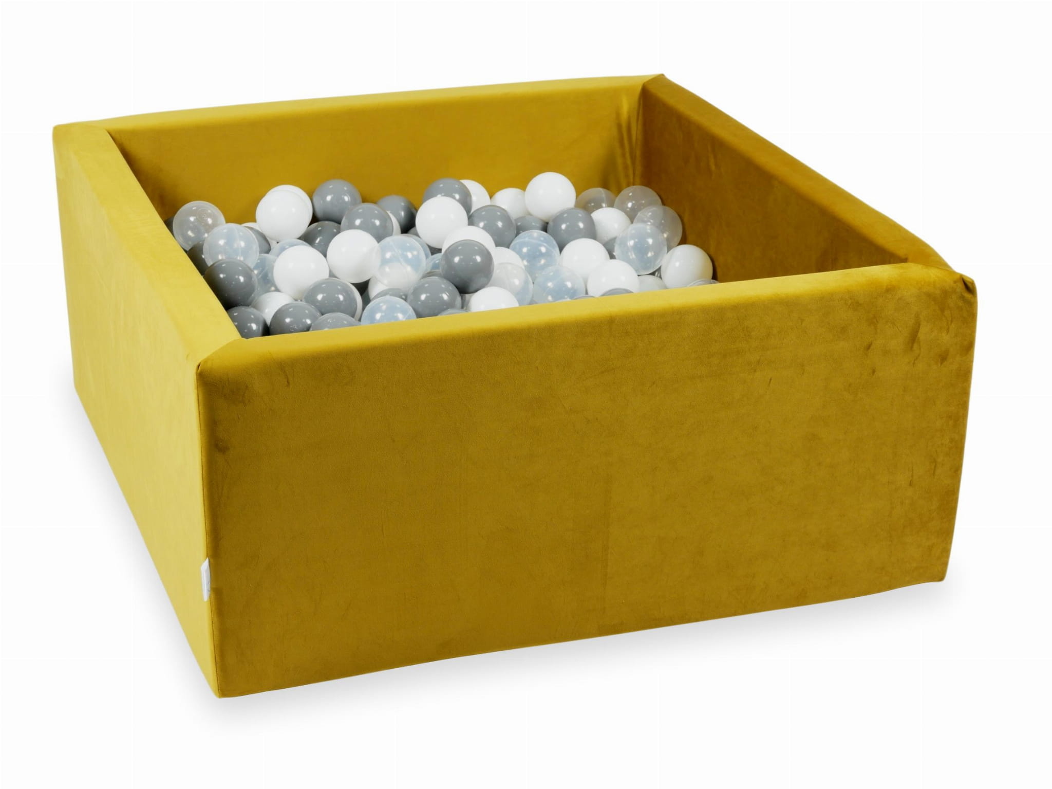 Ballenbak - 400 ballen - 90x90x40cm - vierkant - goud