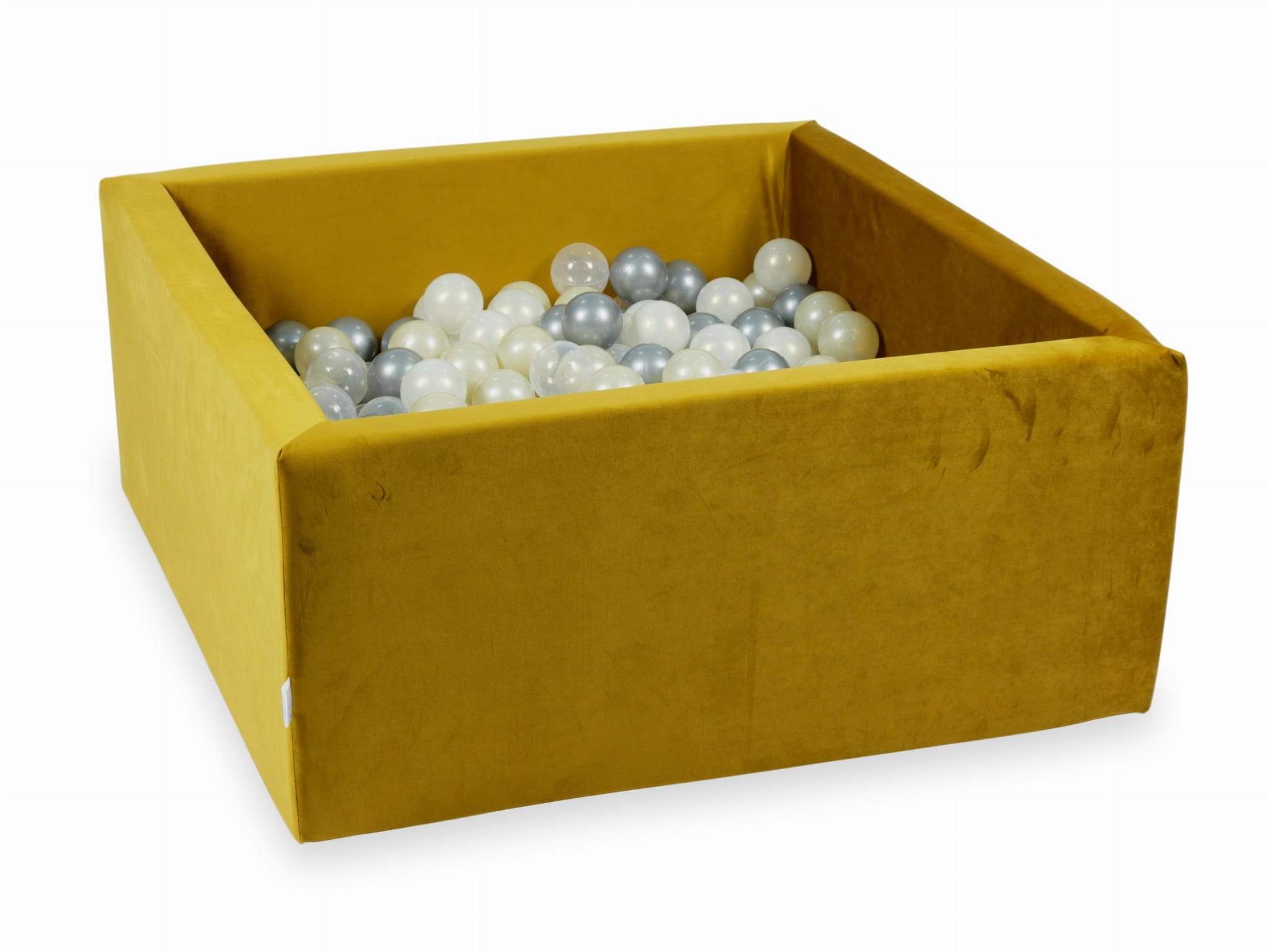 Ballenbak - 400 ballen - vierkant - 90x90x40cm - goud