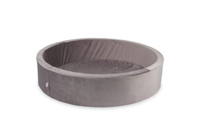 Ballenbak - lila - zonder ballen - 130x30 cm - rond