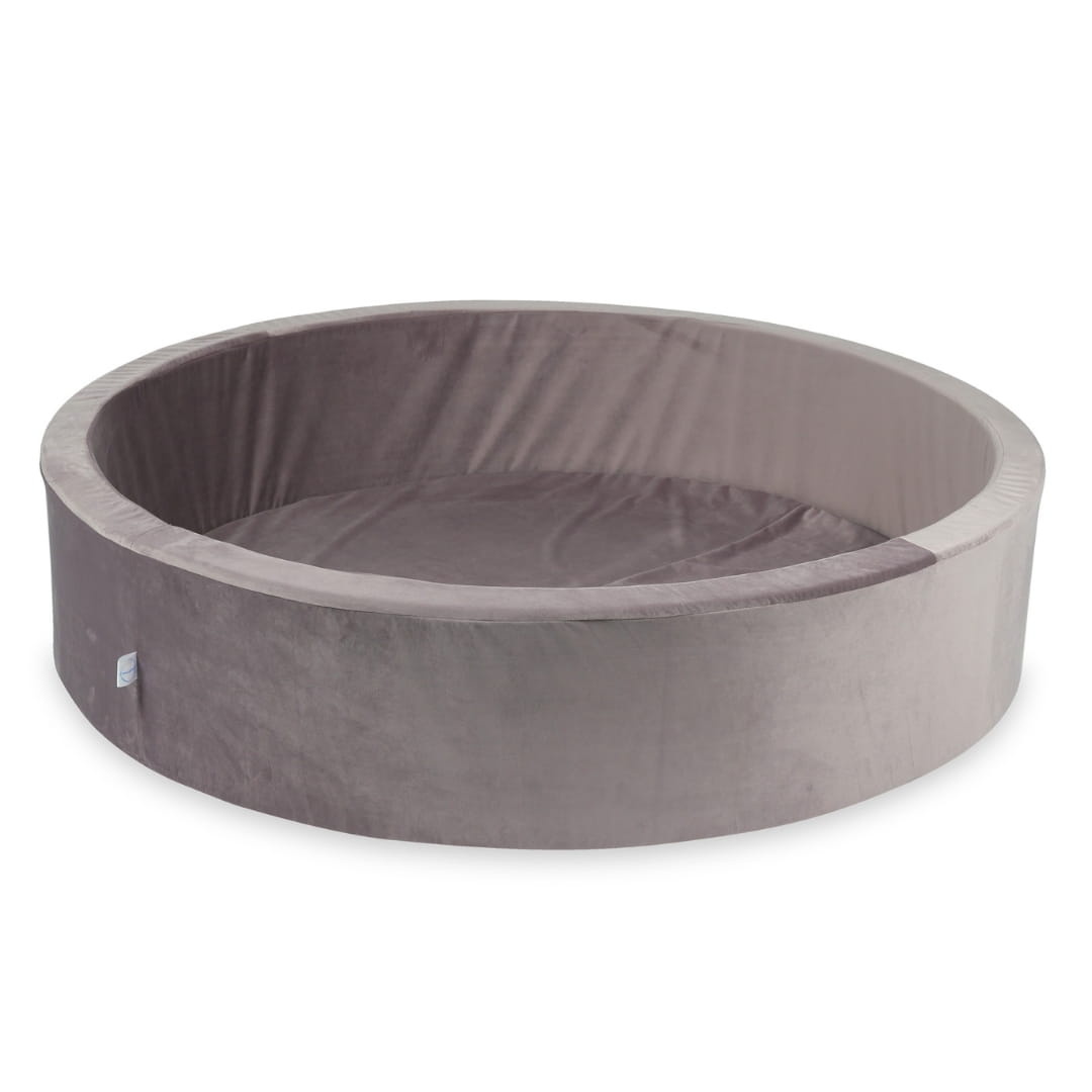 Ballenbak - lila - zonder ballen - 130x30 cm - rond