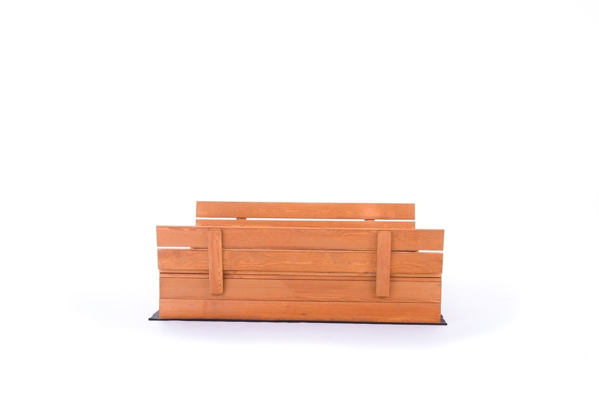 Zandbak - met deksel & bankjes - 120x120cm - geïmpregneerd hout