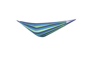 Hangmat - 200x150 cm - polyester/katoen - groen