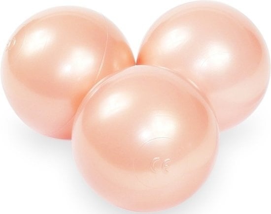 Ballenbak ballen goudroze (70mm) 1000 stuks