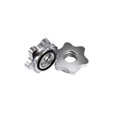 Halterset met koffer - dumbbellset 20 kg gietijzer