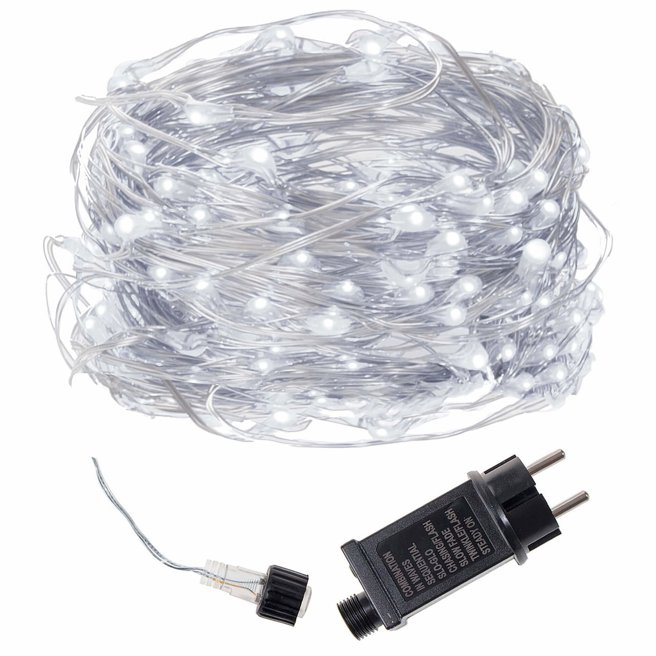 Kerstboom verlichting 200 LED - koud wit - 20 m