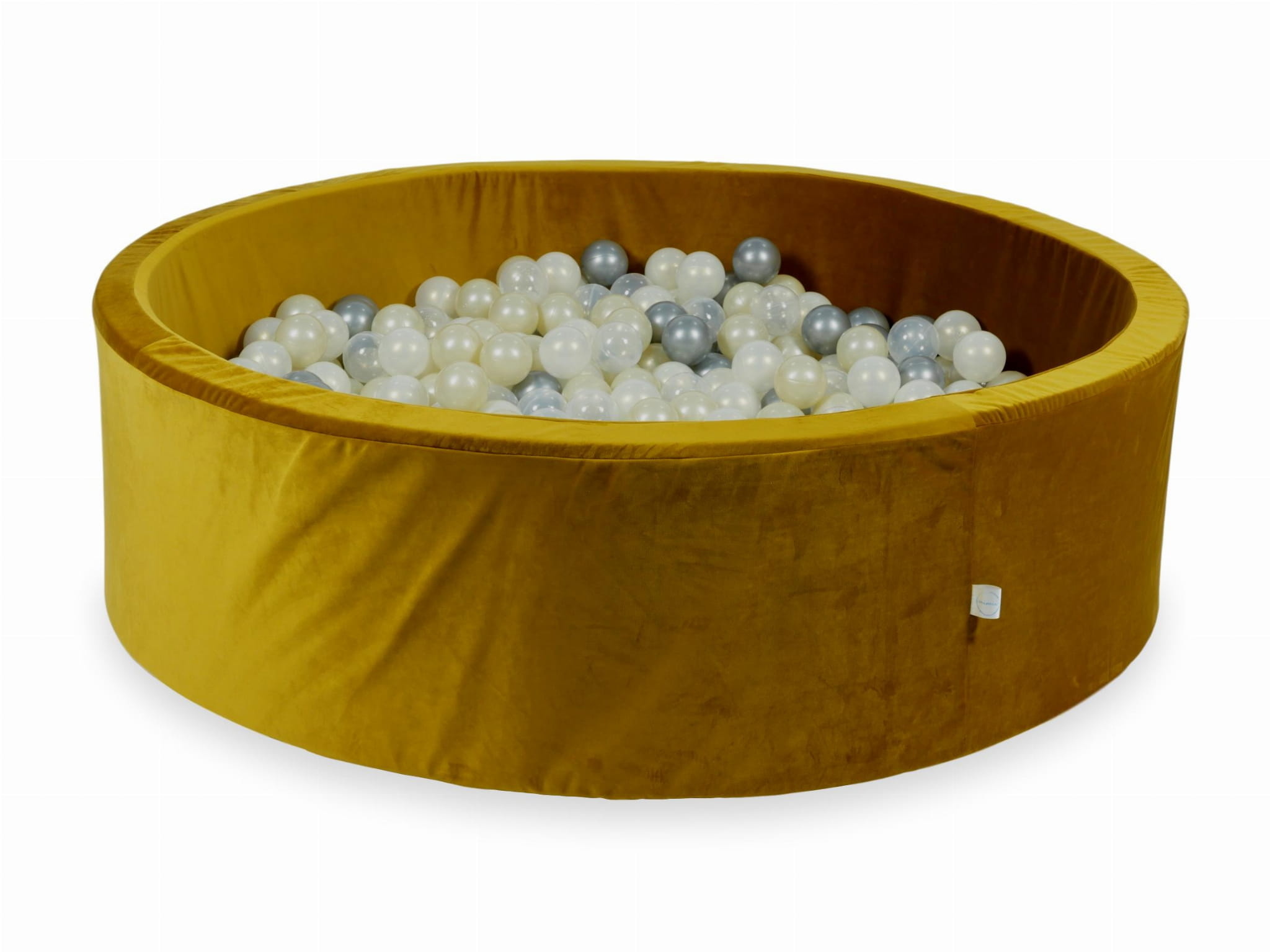 Ballenbak - 130x40cm - goud, multicolour - 700 ballen - rond