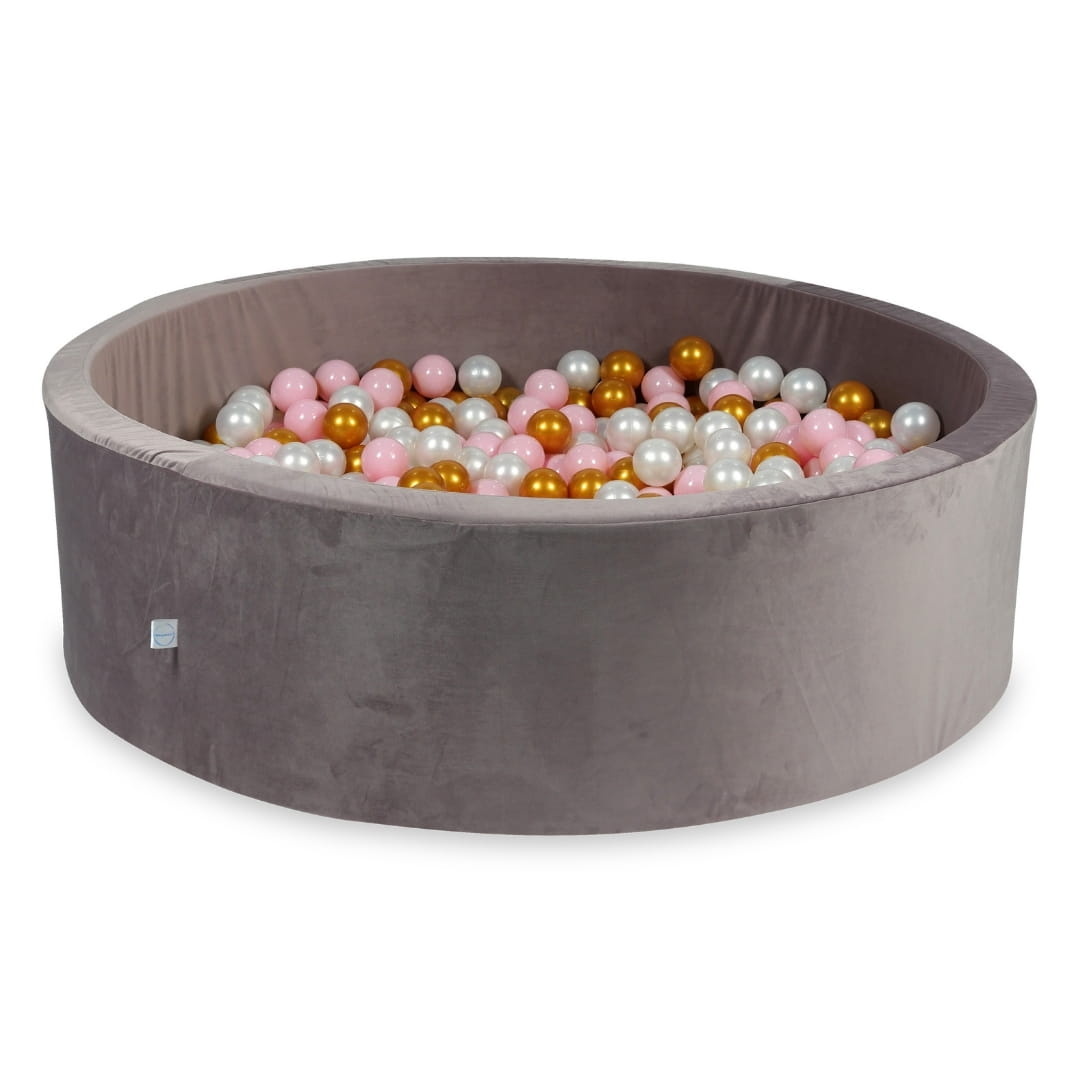 Ballenbak - rond - lichtpaars - 700 ballen - 130x40cm