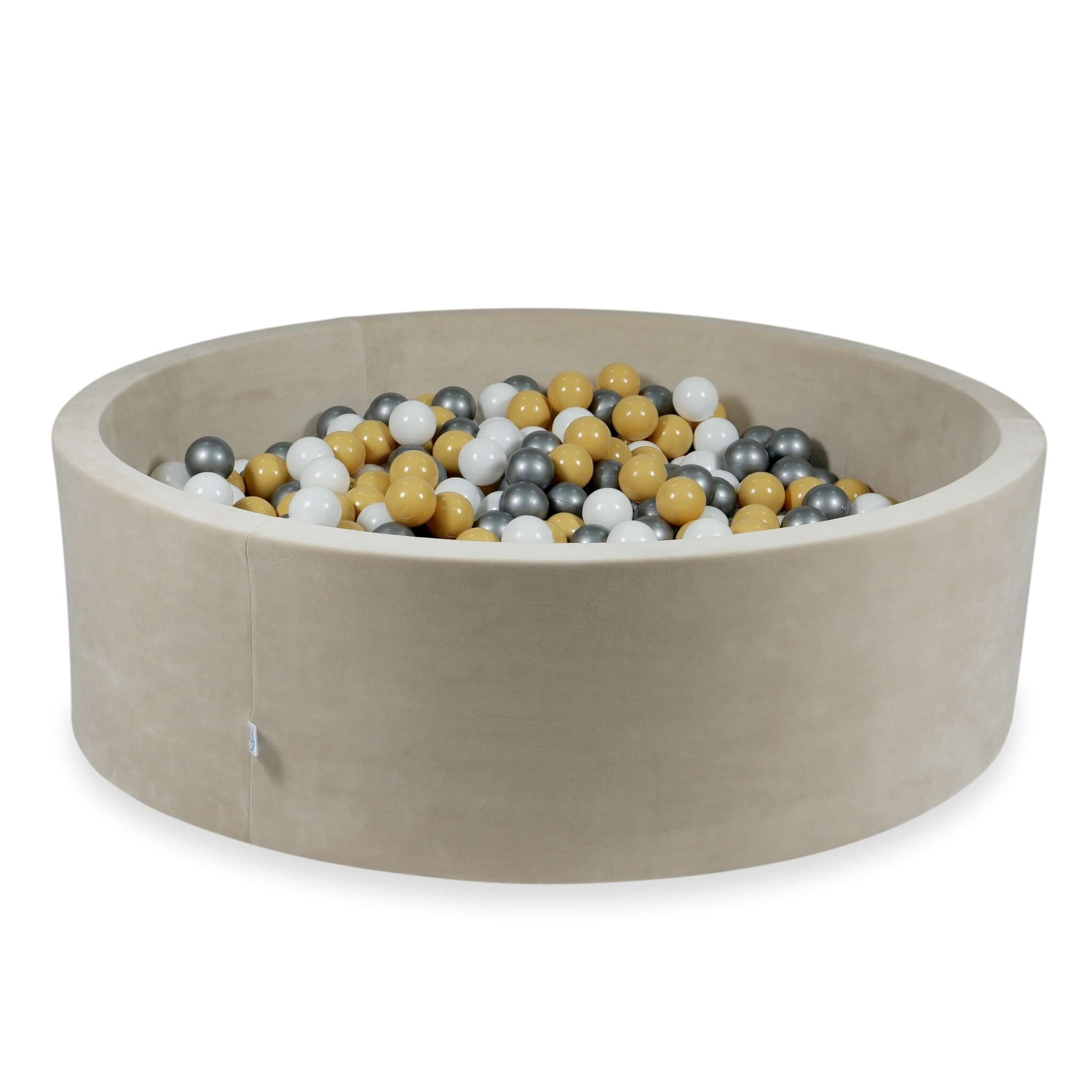 Ballenbak - beige, multicolour - 700 ballen - rond - 130x40cm