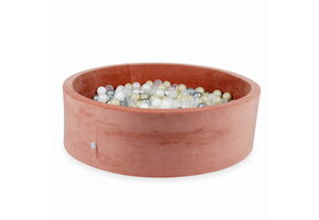 Ballenbak - 700 ballen - terra, muliticolour - 130x40cm - rond