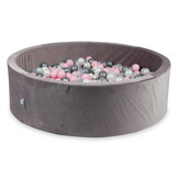 Ballenbak - 130x40cm - 700 ballen - lichtpaars - rond