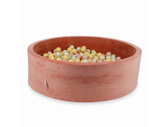 Ballenbak - terra, multicolour - 700 ballen - rond - 130x40cm