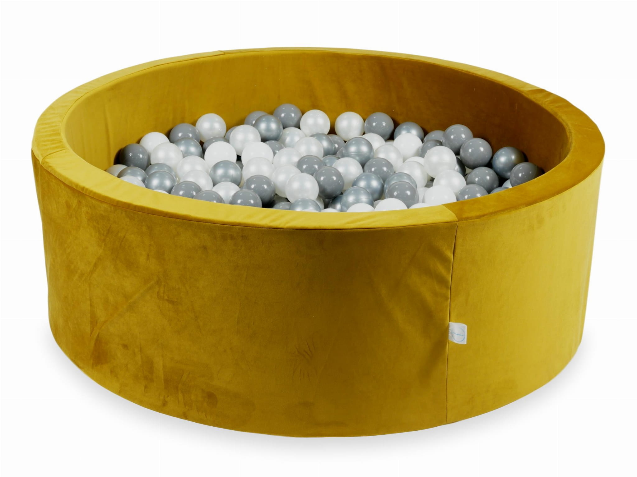 Ballenbak - 110x40cm - 500 ballen - goud, multicolour - rond