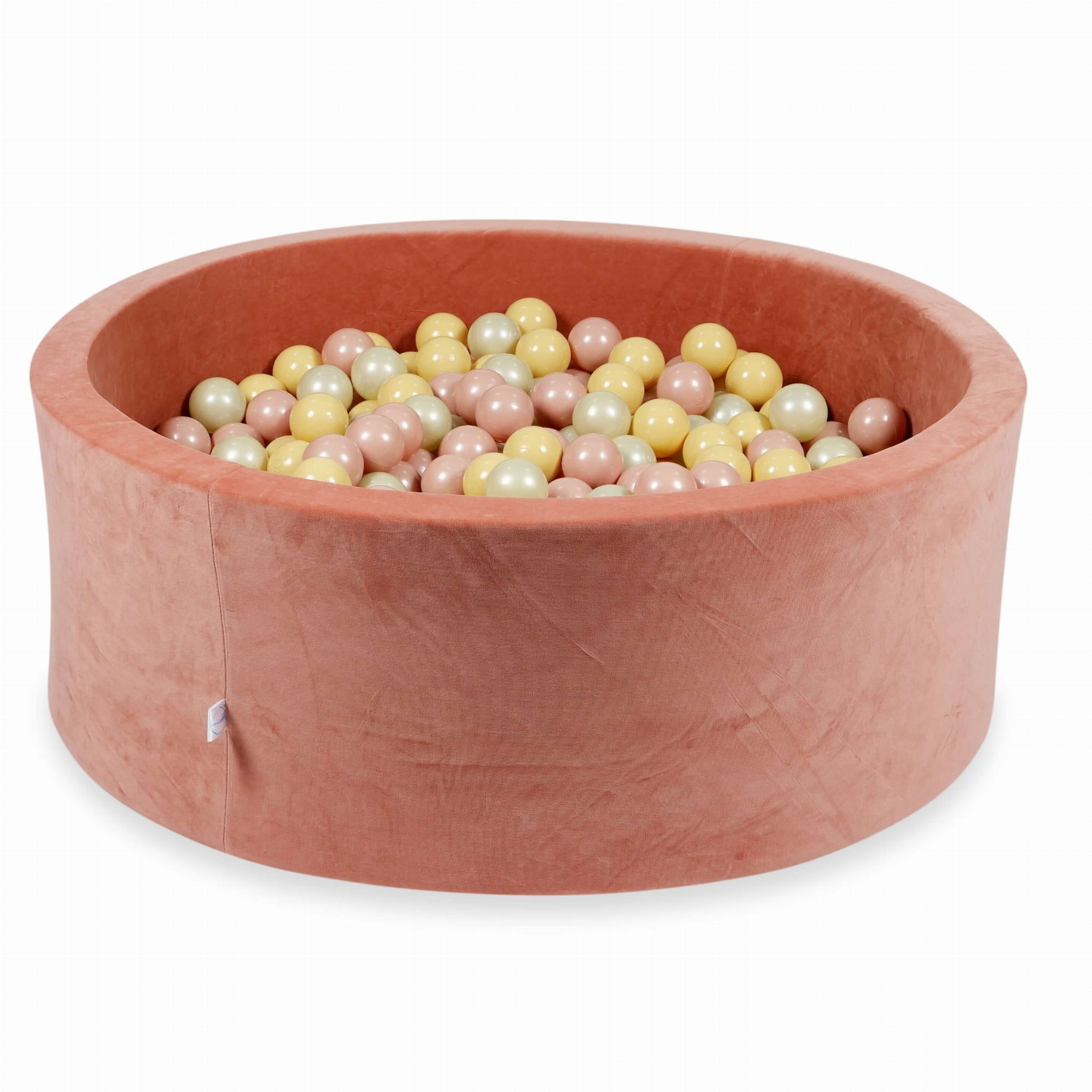 Ballenbak - 500 ballen - terra, multicolour - rond - 110x40cm