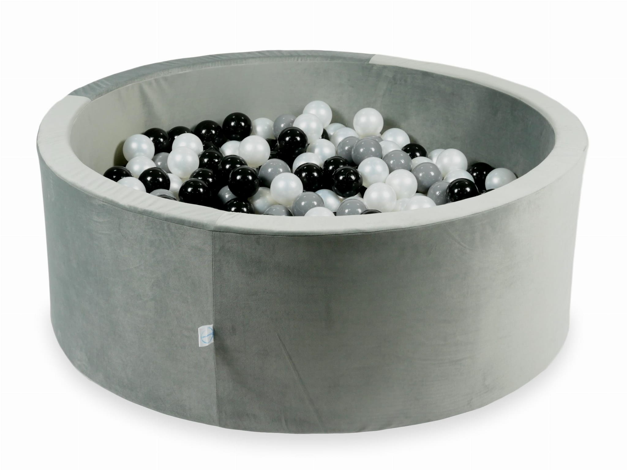 Ballenbak - 500 ballen - grijs, multicolour - 110x40cm - rond