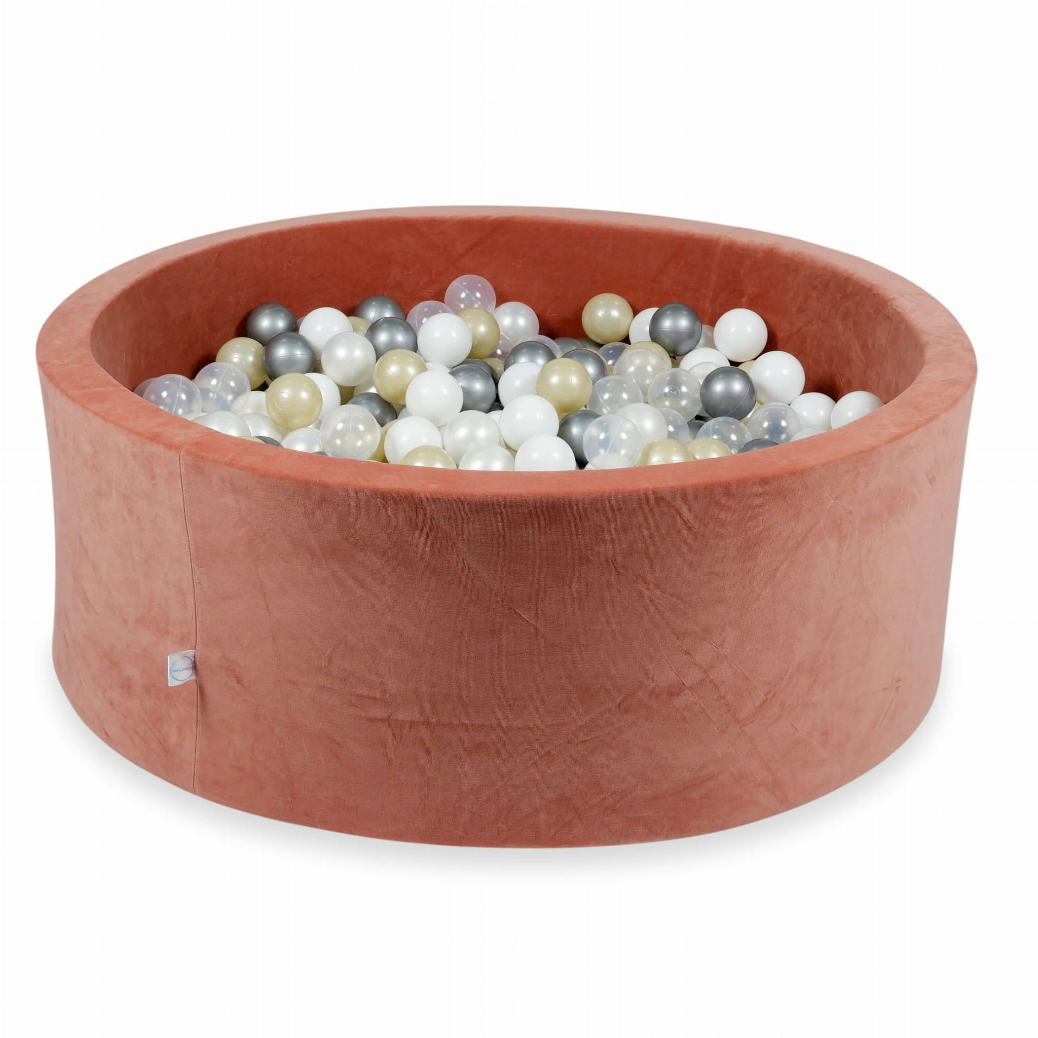 Ballenbak - rond - terra, multicolour - 500 ballen - 110x40cm