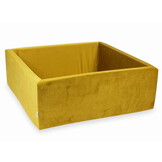 Ballenbak - goud - 110x110x40cm - vierkant - zonder ballen