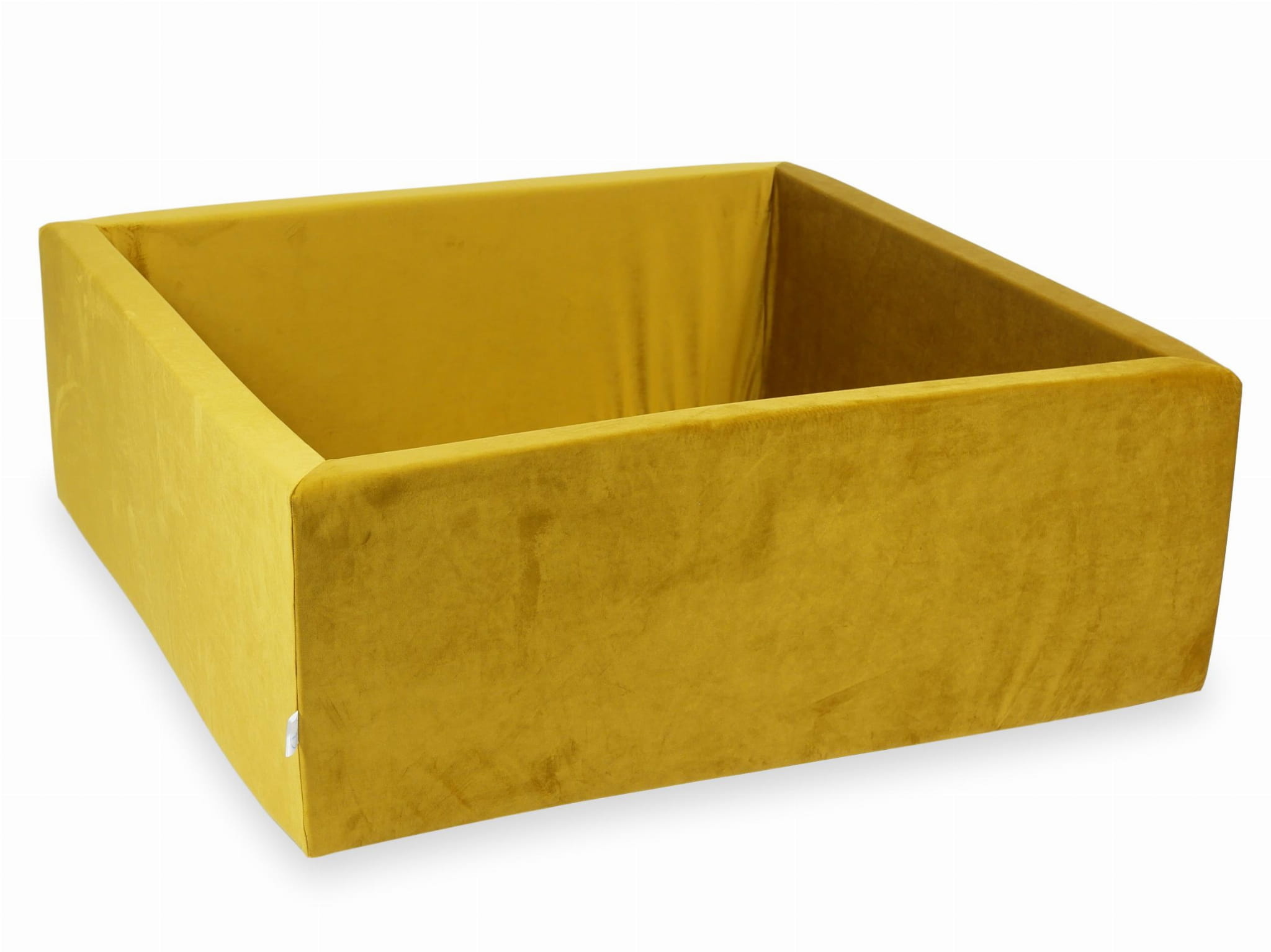 Ballenbak - goud - 110x110x40cm - vierkant - zonder ballen