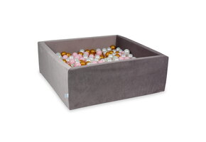 Ballenbak - 600 ballen - vierkant - 110x110x40 cm - lila