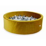 Ballenbak - 700 ballen - goud, multicolour - 130x40cm - rond