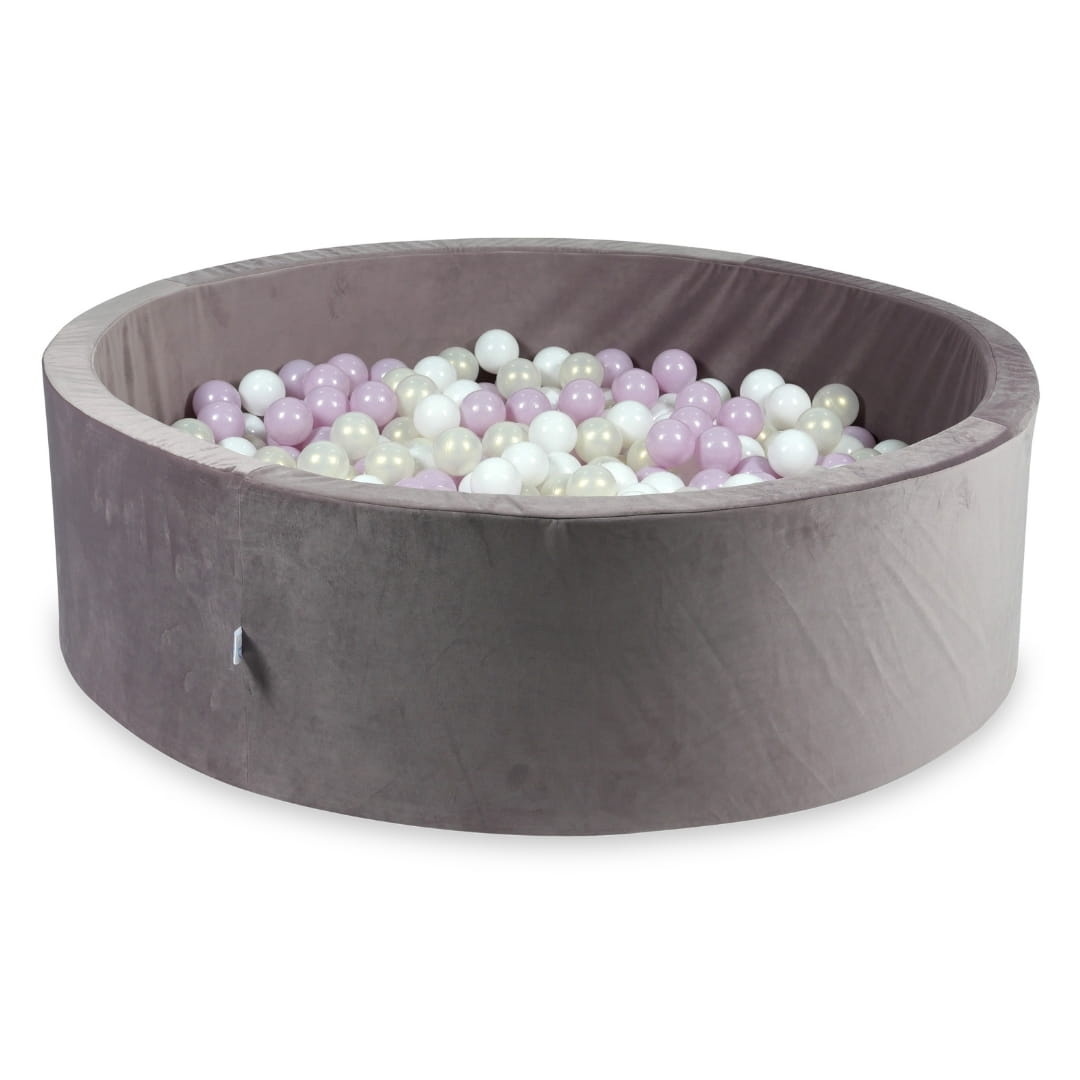 Ballenbak - lichtpaars - 130x40cm - 700 ballen - rond