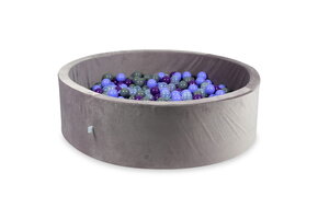 Ballenbak - lichtpaars - 130x40cm - rond - 700 ballen