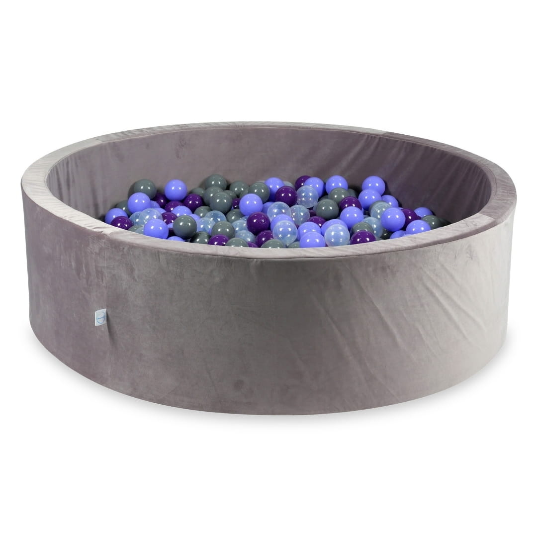 Ballenbak - lichtpaars - 130x40cm - rond - 700 ballen