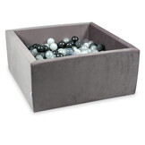 Ballenbak - 400 ballen - vierkant - 90x90x40cm - lila