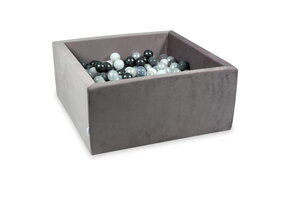 Ballenbak - 400 ballen - vierkant - 90x90x40cm - lila
