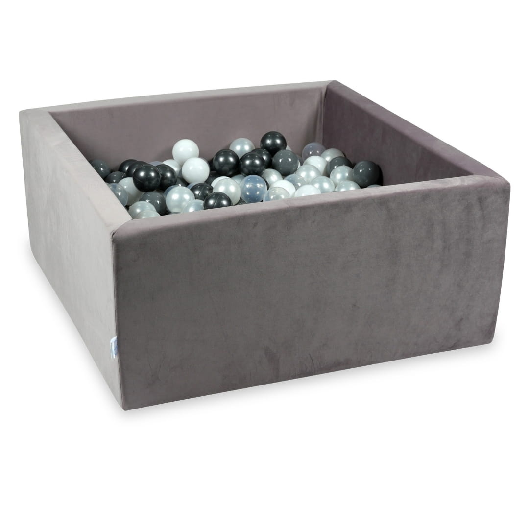 Ballenbak - 400 ballen - vierkant - 90x90x40cm - lila