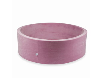 Ballenbak - zonder ballen - roze - rond - 130x40cm
