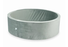 Ballenbak - 130x40cm - grijs - rond - zonder ballen