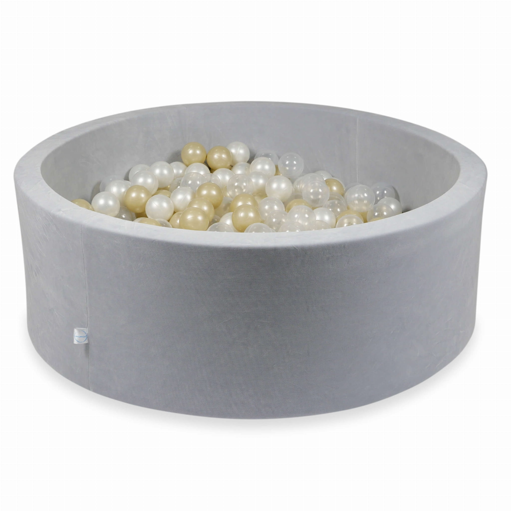 Ballenbak - lichtgrijs - 500 ballen - rond - 110x40cm