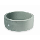 Ballenbak - grijs - 90x30cm - rond - zonder ballen