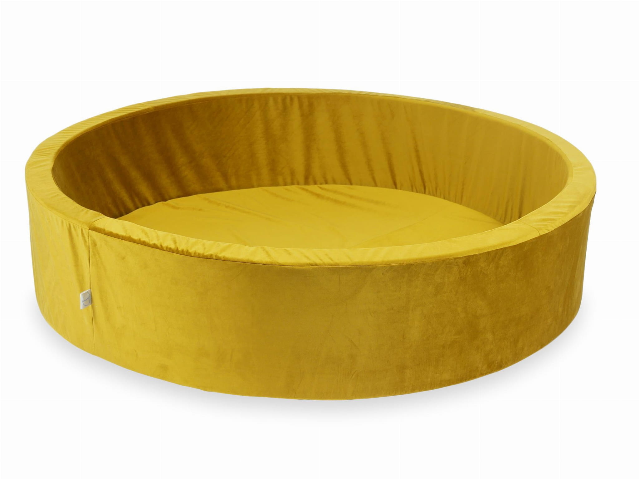 Ballenbak - rond - zonder ballen - goud - 130x30cm