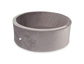 Ballenbak - rond - 110x40cm - lichtpaars - zonder ballen