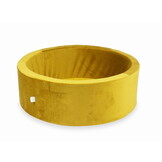 Ballenbak - goud - zonder ballen - rond - 90x30cm